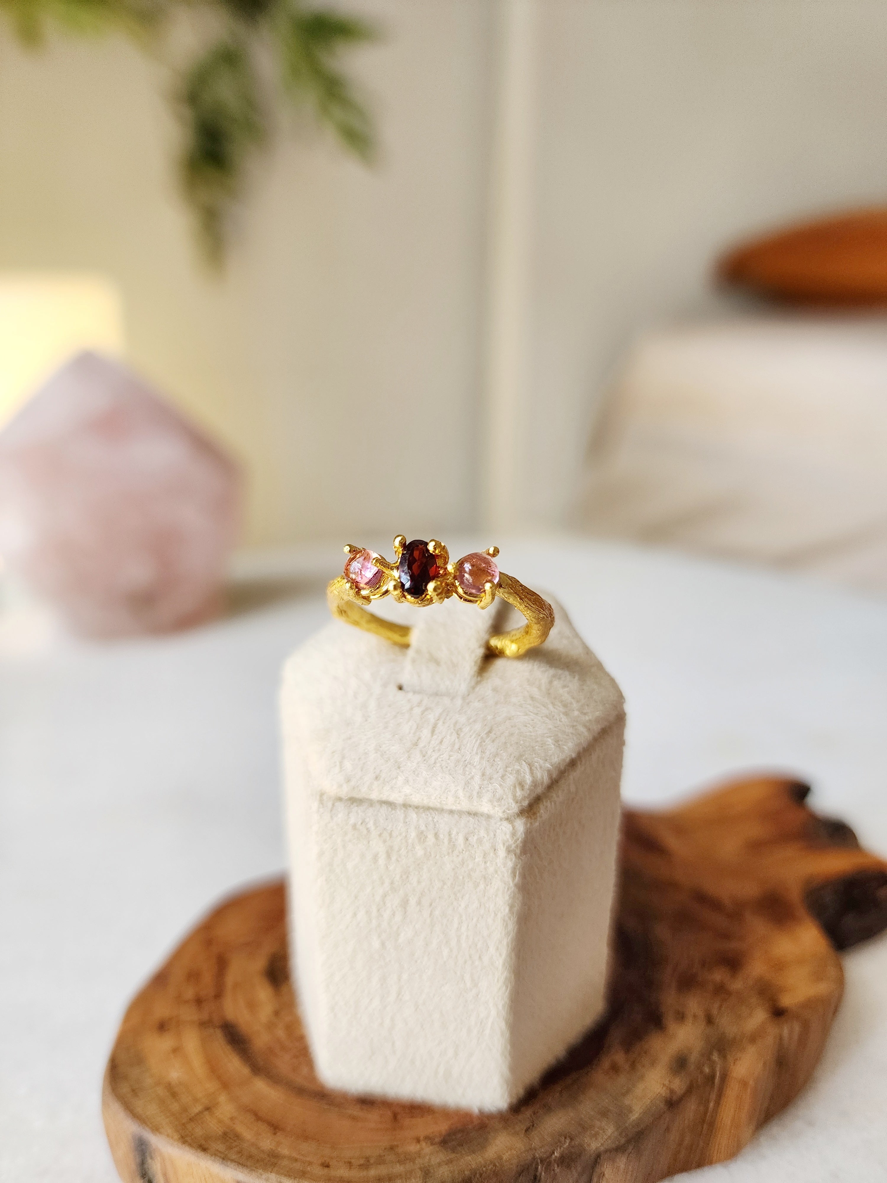 Astra Gemstone Ring - Australian crystal jewellery – Venus Trine Mars